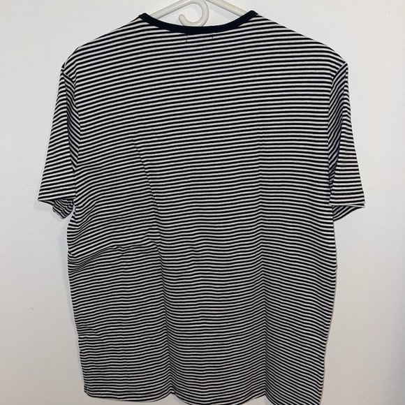 Forever 21 Striped T-Shirt with Planet Patch - Picture 2 of 6